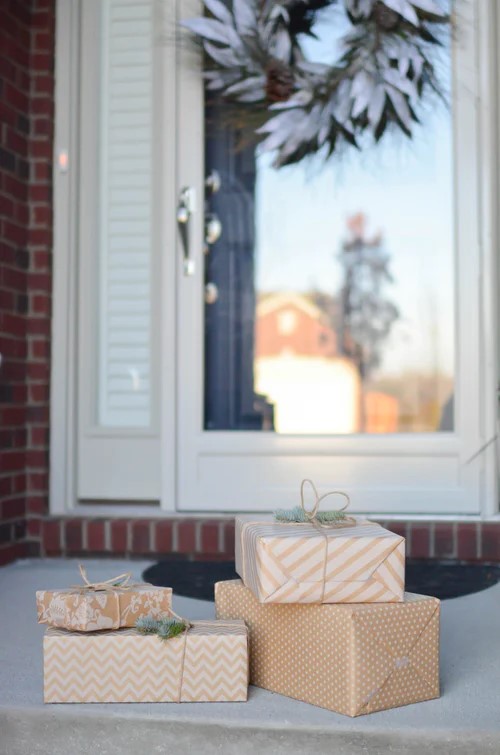 Boxes on the Porch